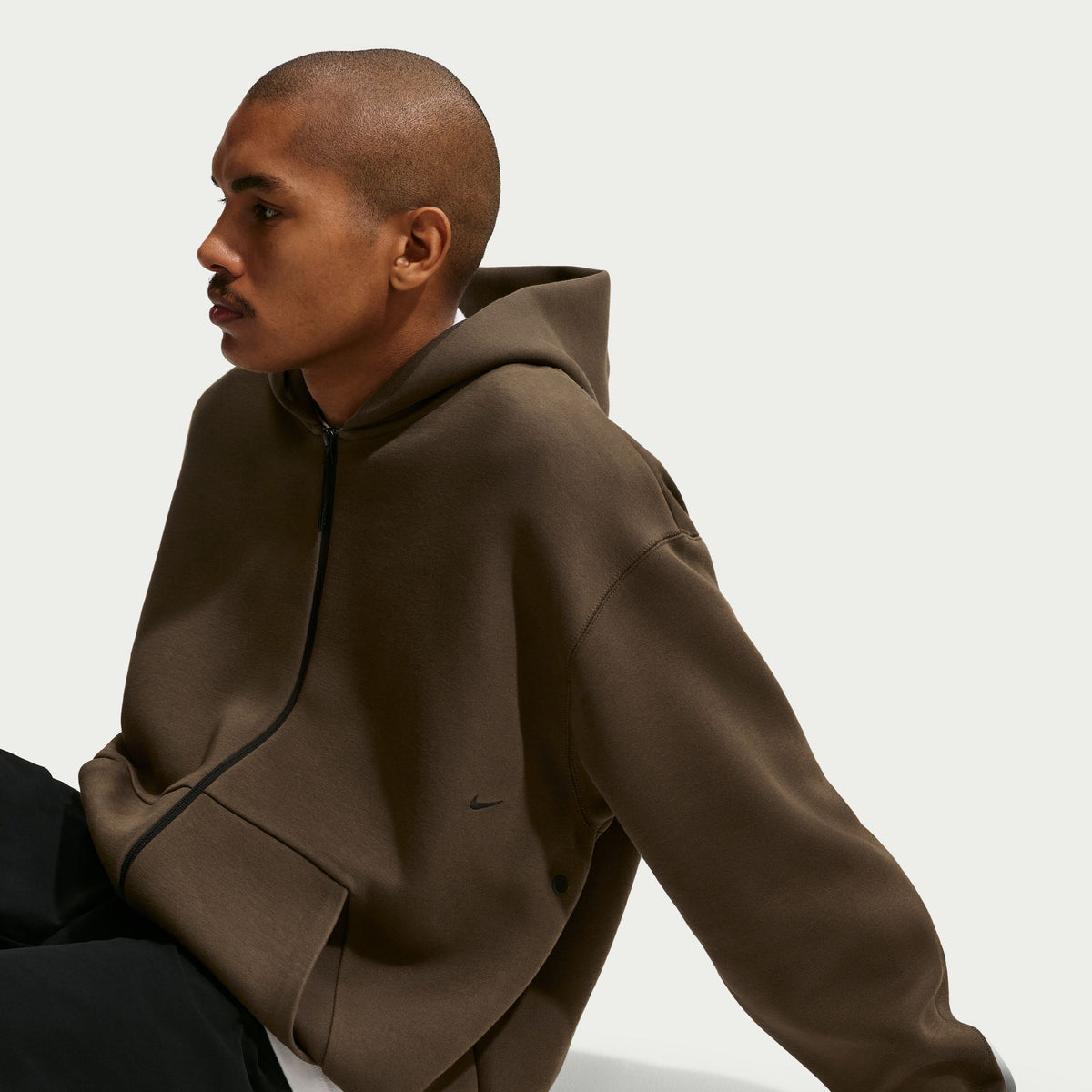 Nike Tech Fleece Full-Zip Hoodie Dark Hazel/Black IF1319-212
