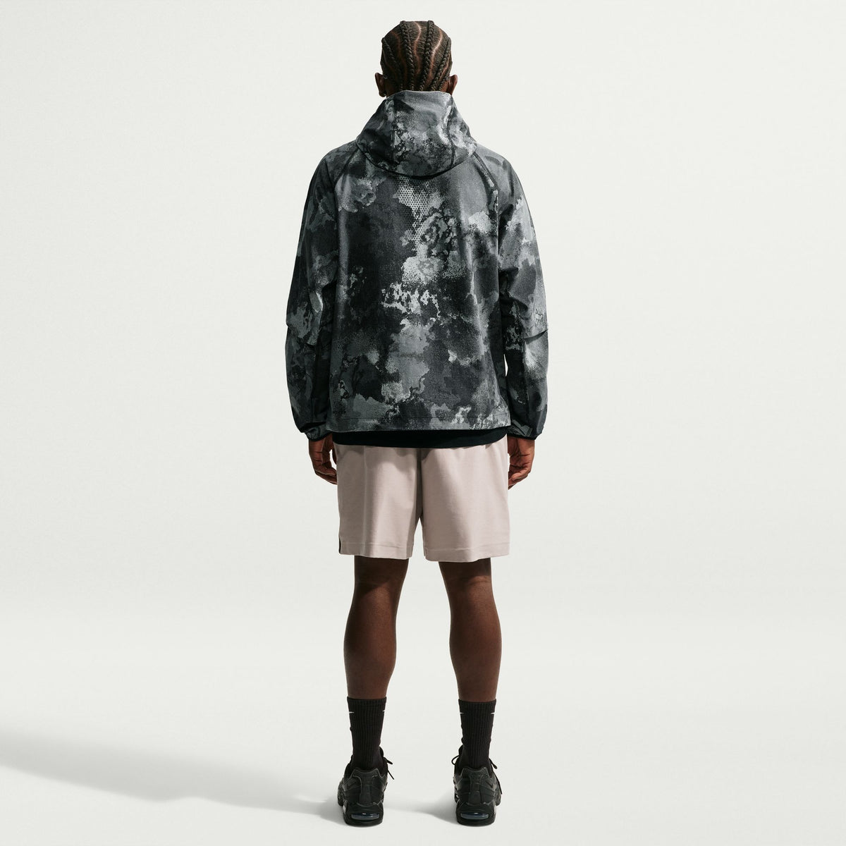 Nike Tech Windrunner Dri-Fit Woven Full-Zip Jacket Black/Black IF1333-010