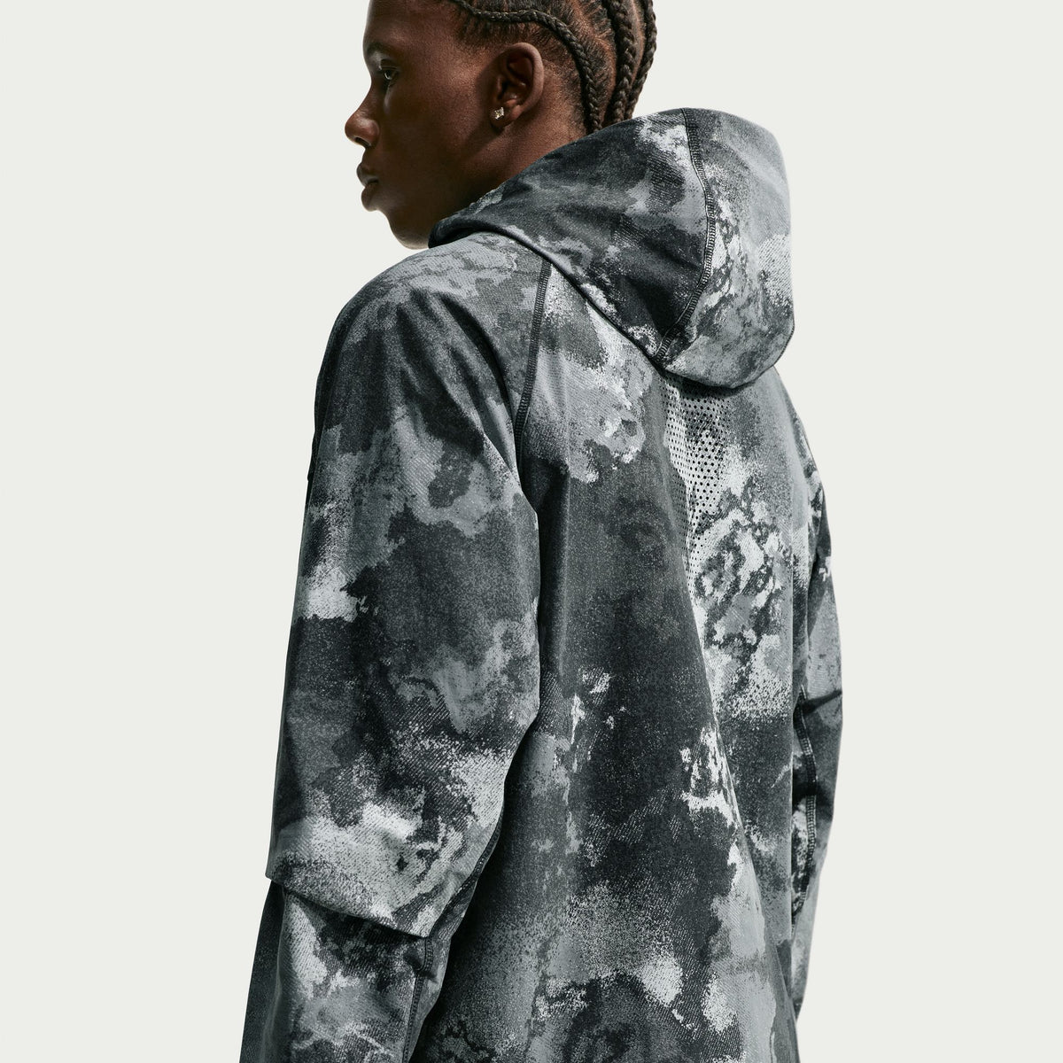 Nike Tech Windrunner Dri-Fit Woven Full-Zip Jacket Black/Black IF1333-010