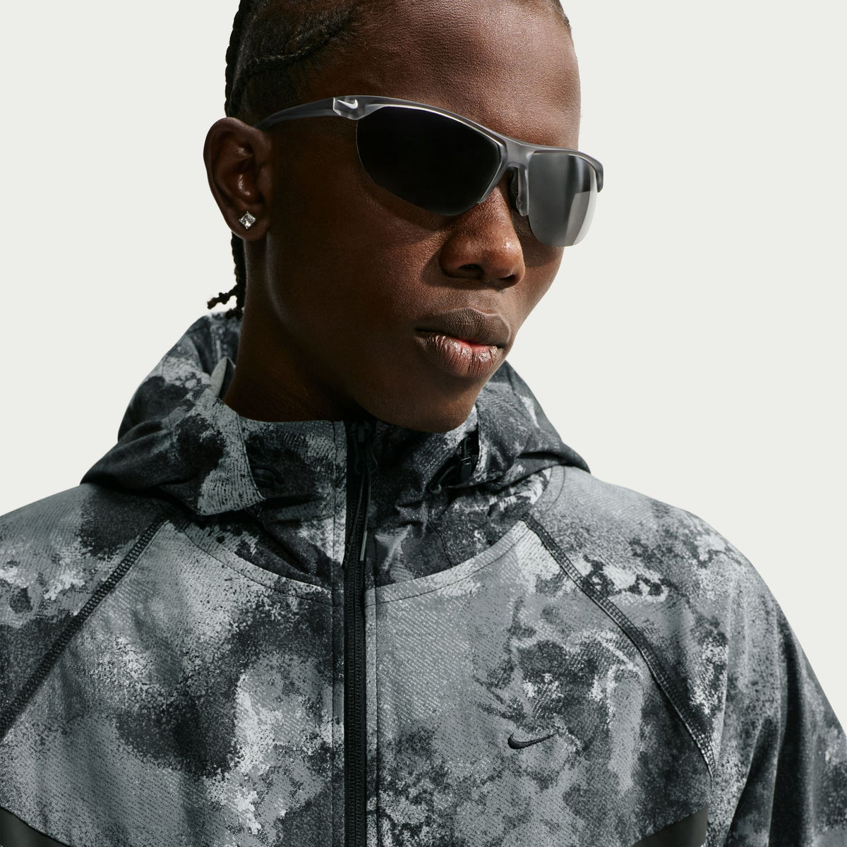 Nike Tech Windrunner Dri-Fit Woven Full-Zip Jacket Black/Black IF1333-010