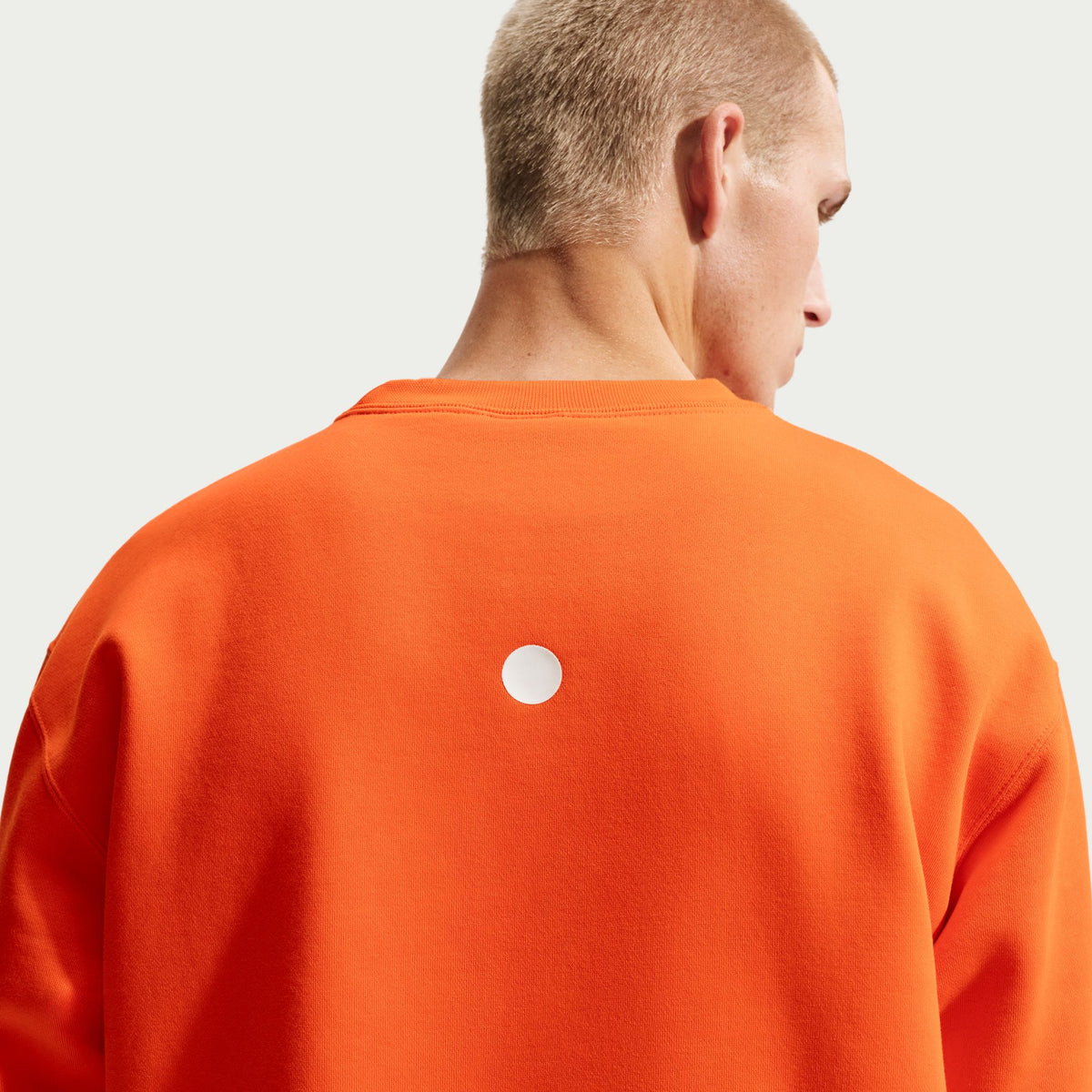 ACG "Tuff Fleece" Therma-Fit Pullover Crew-Neck Sweatshirt Safety Orange IF1490-819