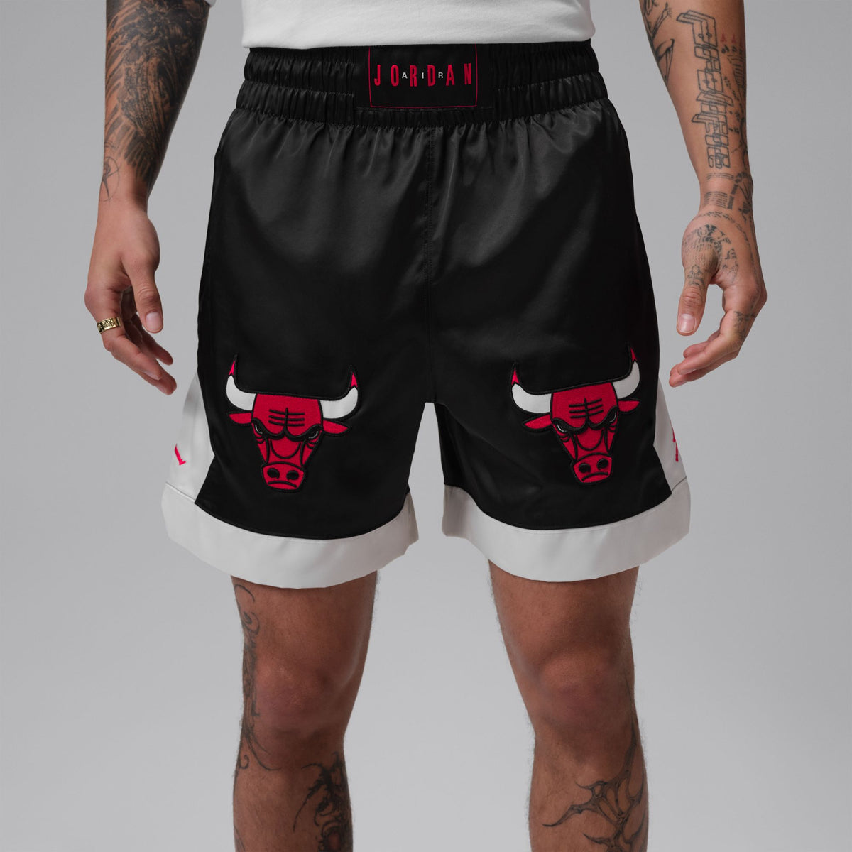 Jordan Flight Muay Thai Shorts Black/Sail/University Red IF1921-010