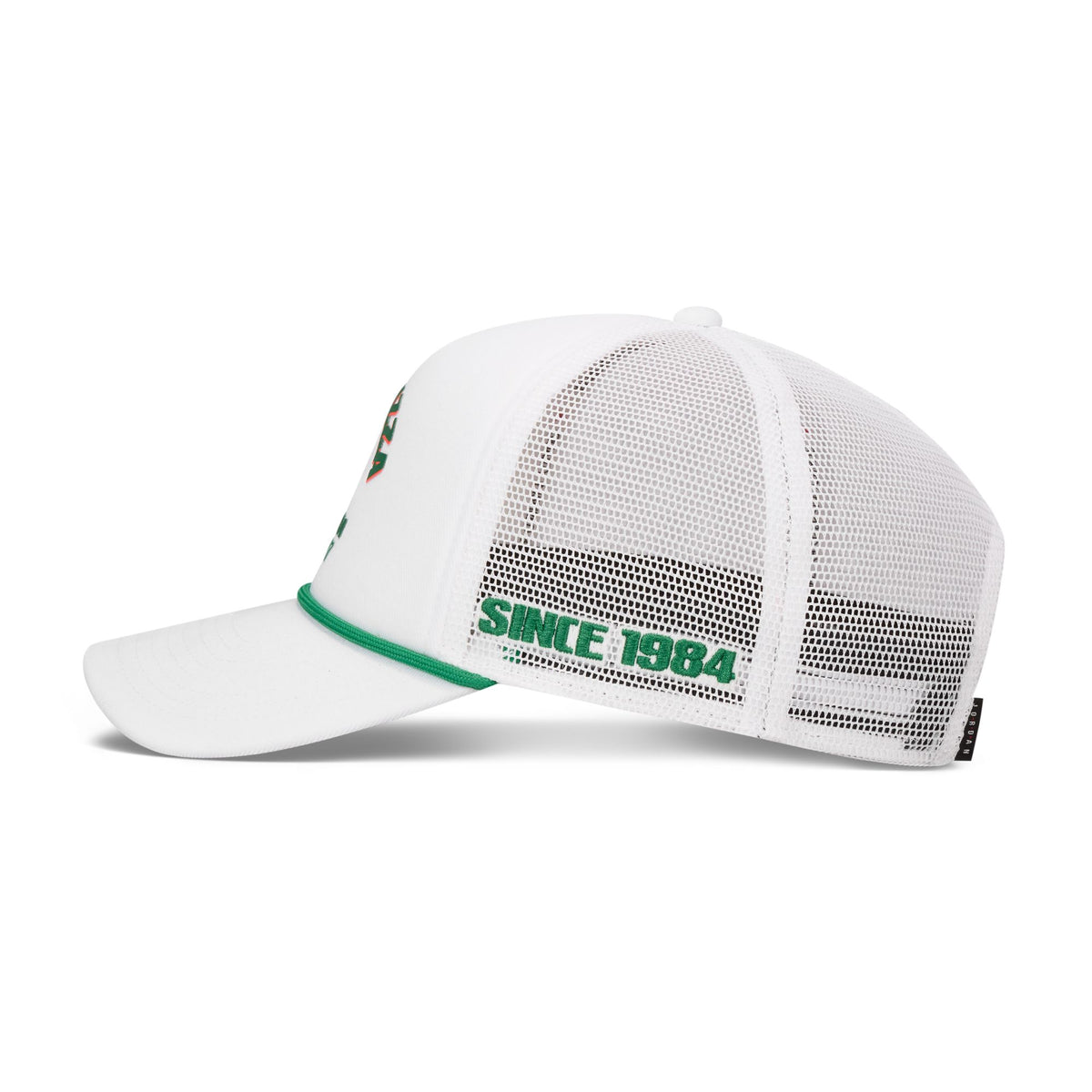 Jordan Rise Structured Trucker Cap White/Court Green/Infrared23 IF3536-100