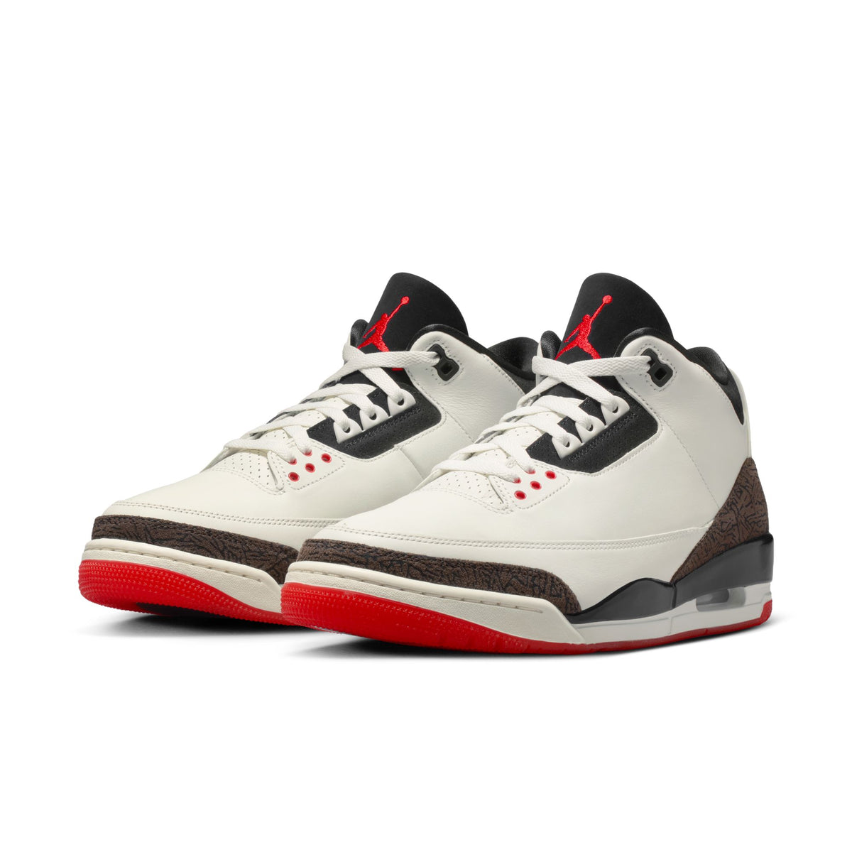 Air Jordan 3 "World's Best" Sail/Black/University Red/Pale Ivory IF4396-103