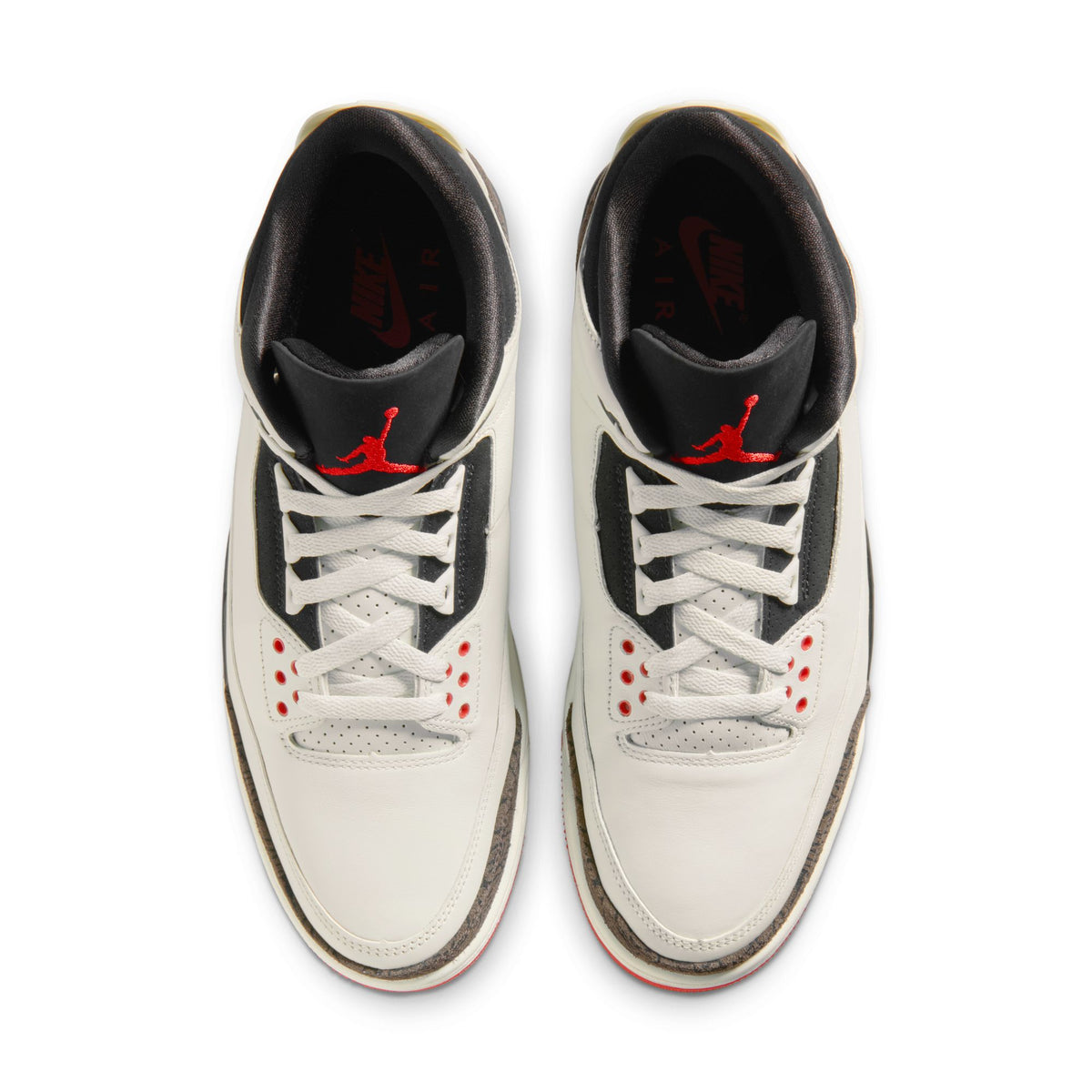 Air Jordan 3 "World's Best" Sail/Black/University Red/Pale Ivory IF4396-103