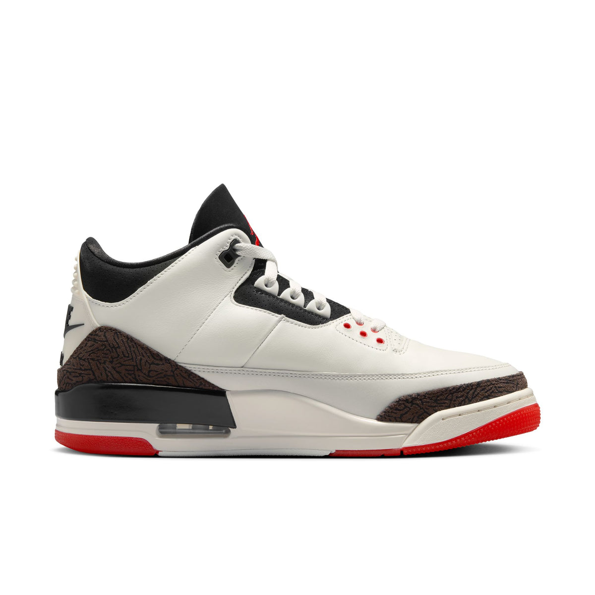 Air Jordan 3 "World's Best" Sail/Black/University Red/Pale Ivory IF4396-103
