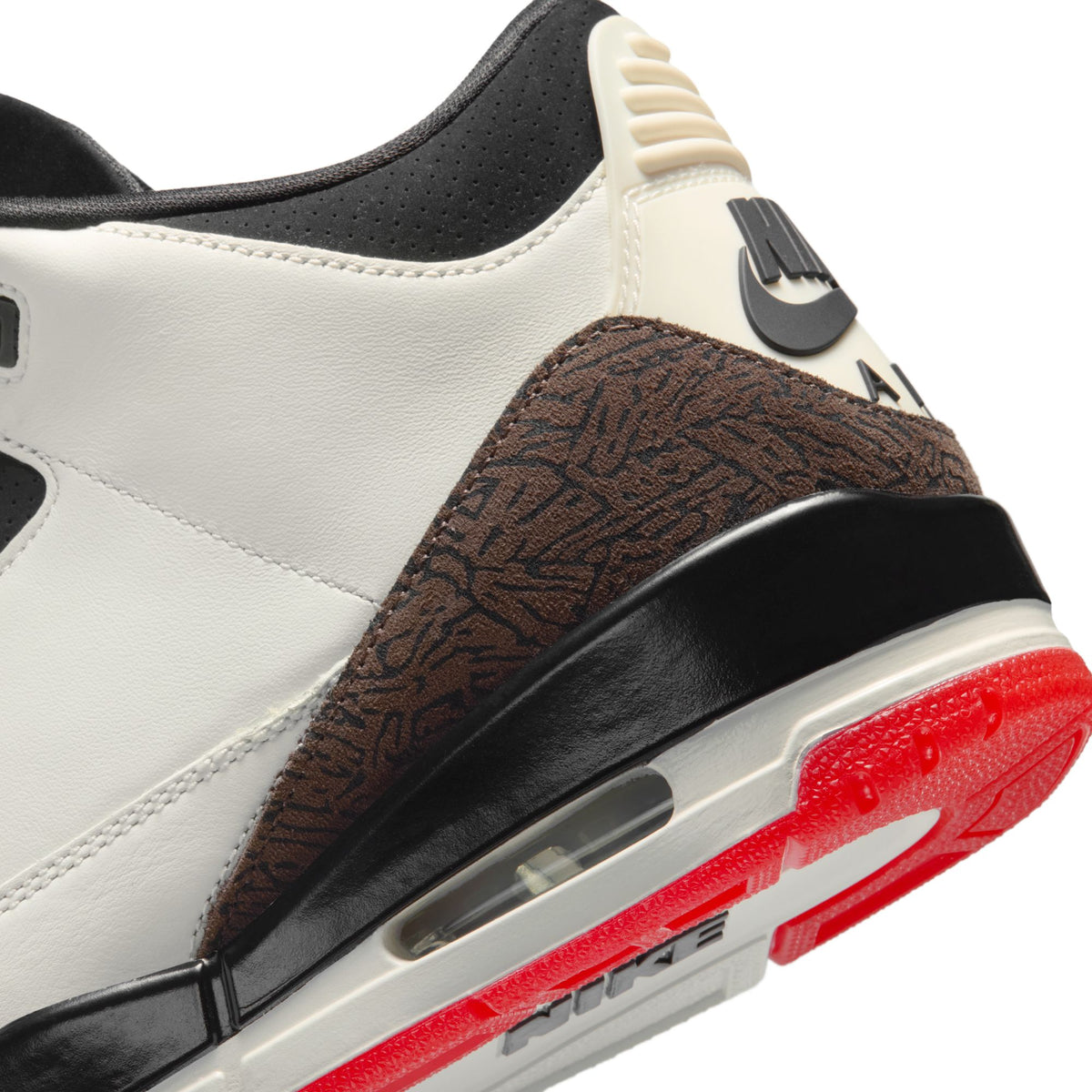Air Jordan 3 "World's Best" Sail/Black/University Red/Pale Ivory IF4396-103