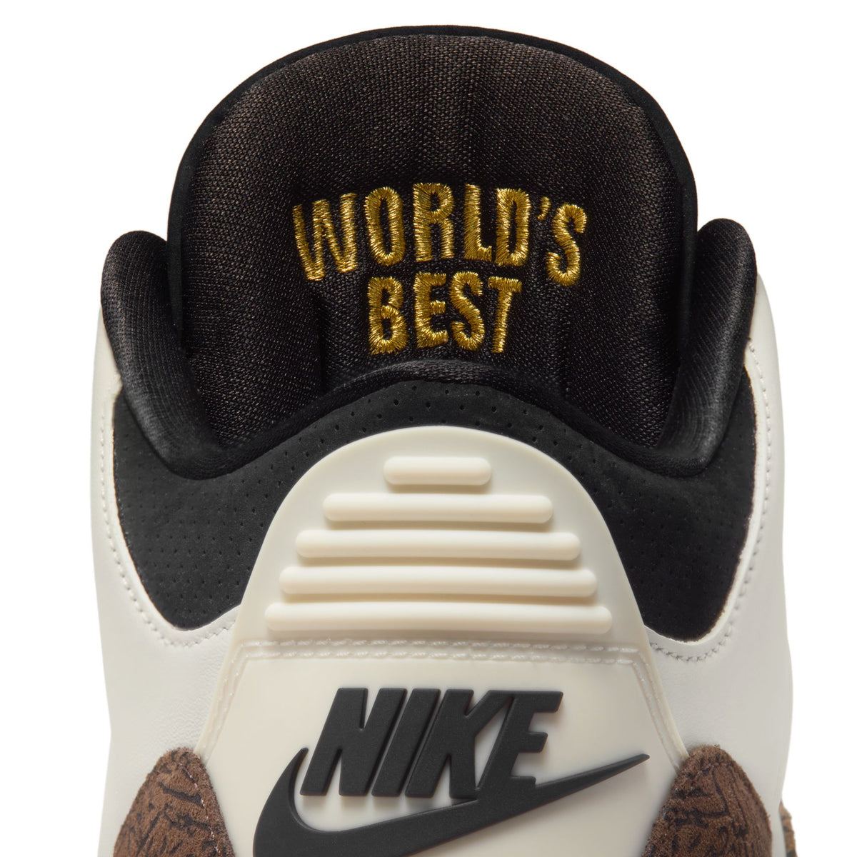 Air Jordan 3 "World's Best" Sail/Black/University Red/Pale Ivory IF4396-103