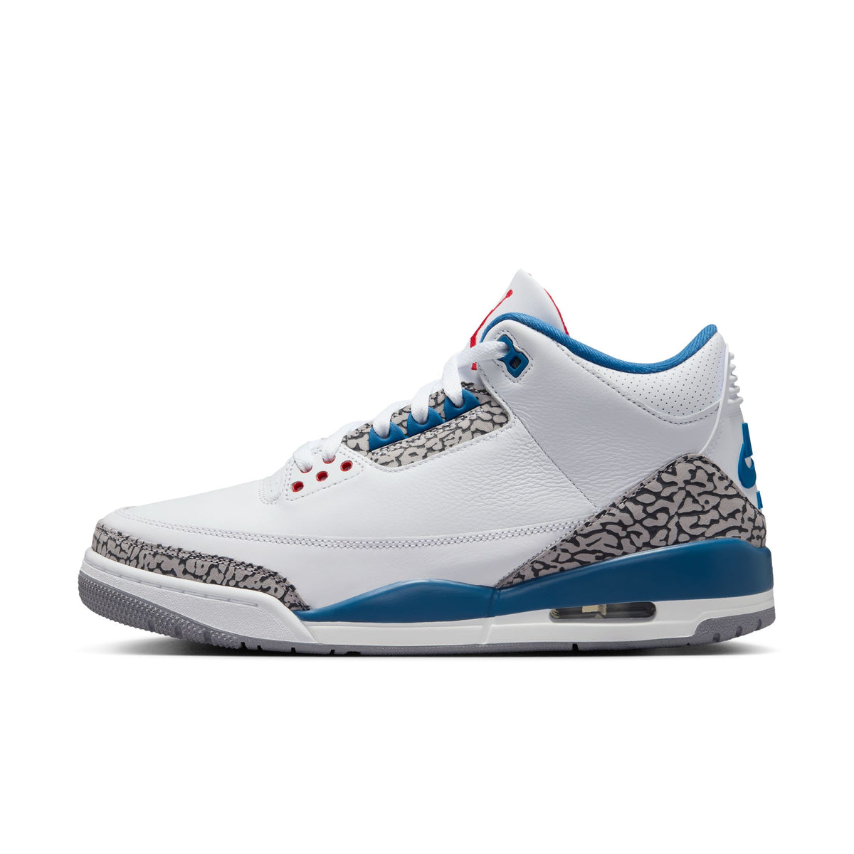 Air Jordan 3 Retro "True Blue" White/Fire Red/True Blue IF4396-104