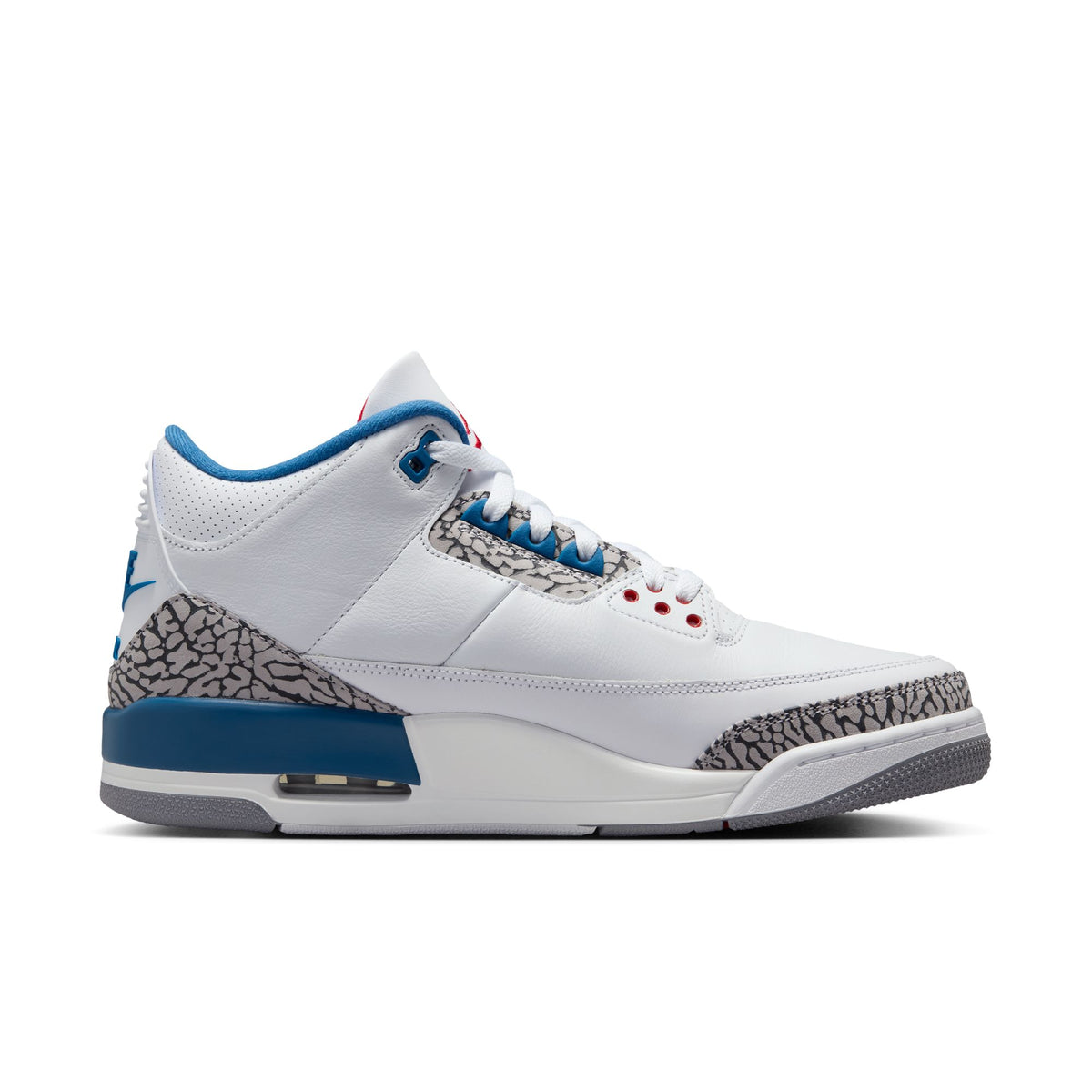Air Jordan 3 Retro "True Blue" White/Fire Red/True Blue IF4396-104
