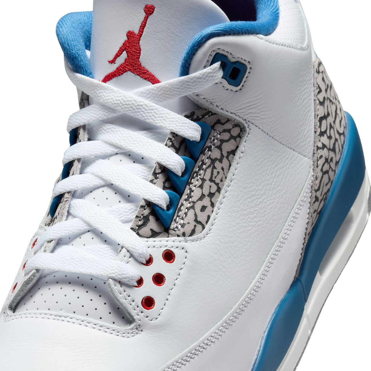 Air Jordan 3 Retro "True Blue" White/Fire Red/True Blue IF4396-104