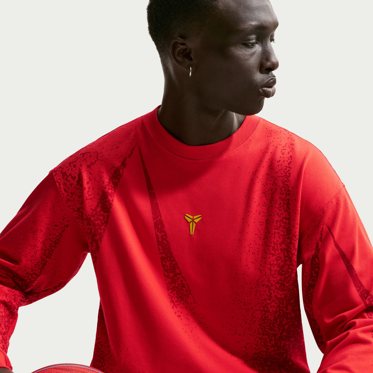 Kobe "Lunar New Year" Dri-Fit LS T-Shirt Light Crimson IF4883-696 