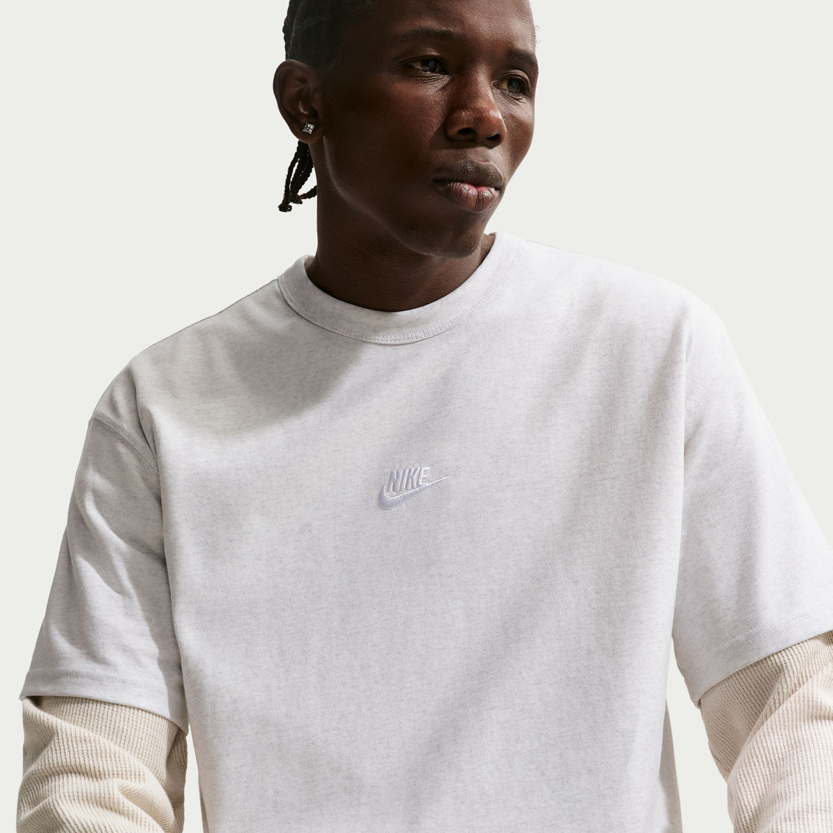 NSW Premium Essentials T-Shirt Birch Heather IH1121-051