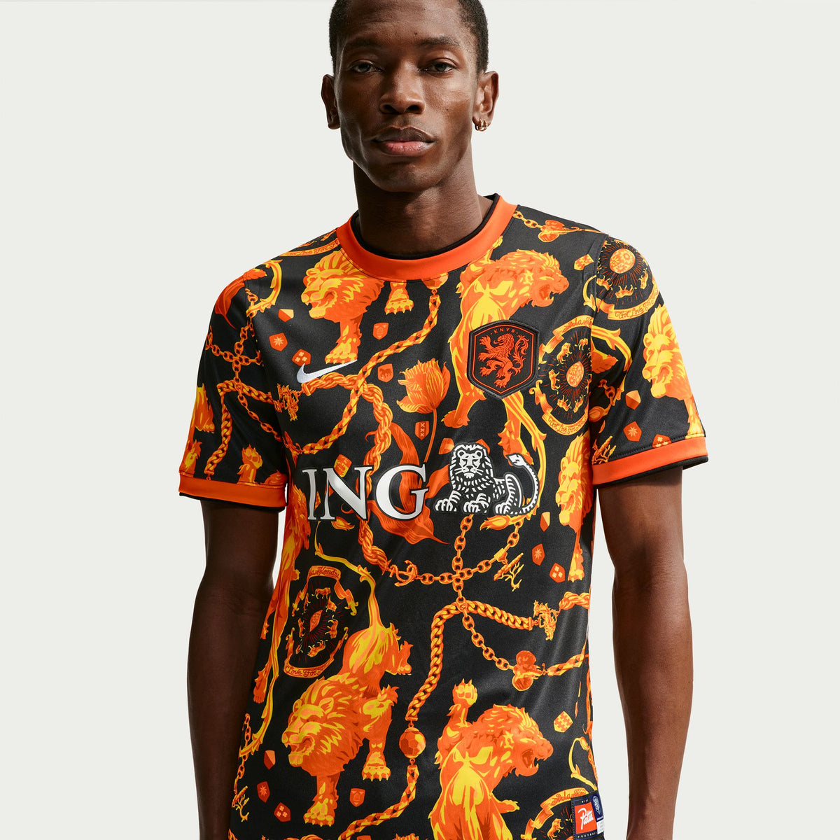 Netherlands X Patta Academy Pro SS Soccer Top IH1678-010