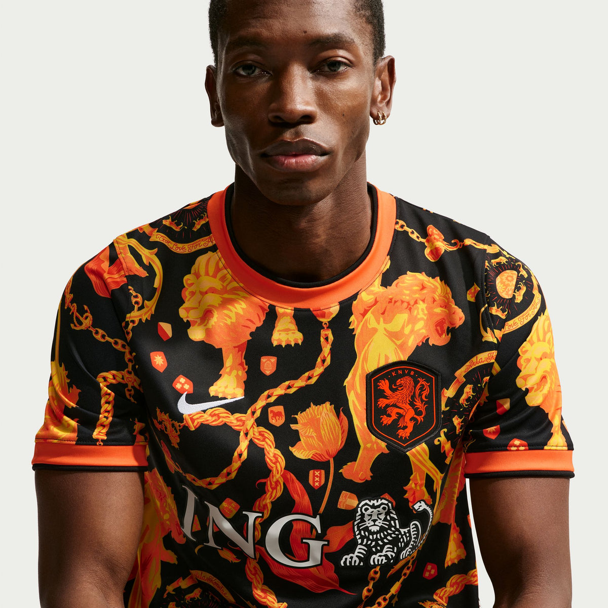 Netherlands X Patta Academy Pro SS Soccer Top IH1678-010
