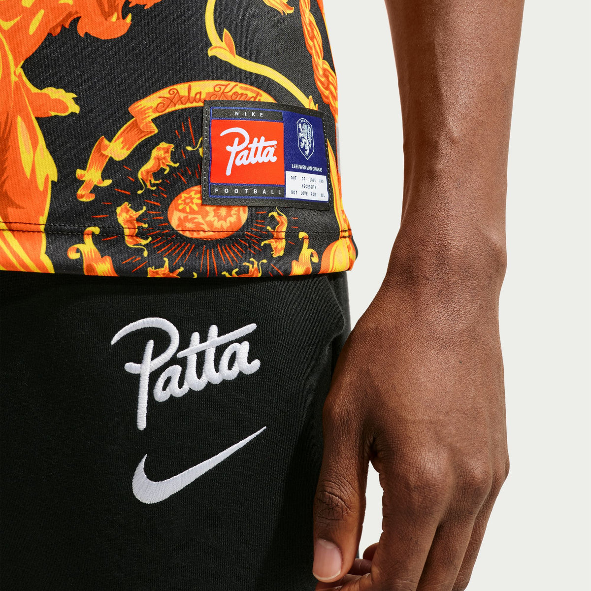 Netherlands X Patta Academy Pro SS Soccer Top IH1678-010
