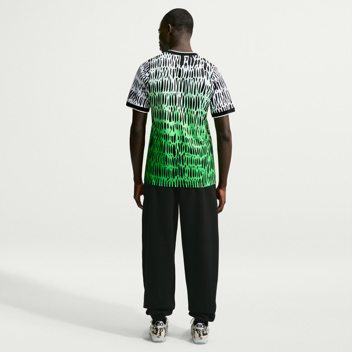 Nigeria X Slawn Dri-Fit Pro Academy Soccer Top Black/White IH1686-010