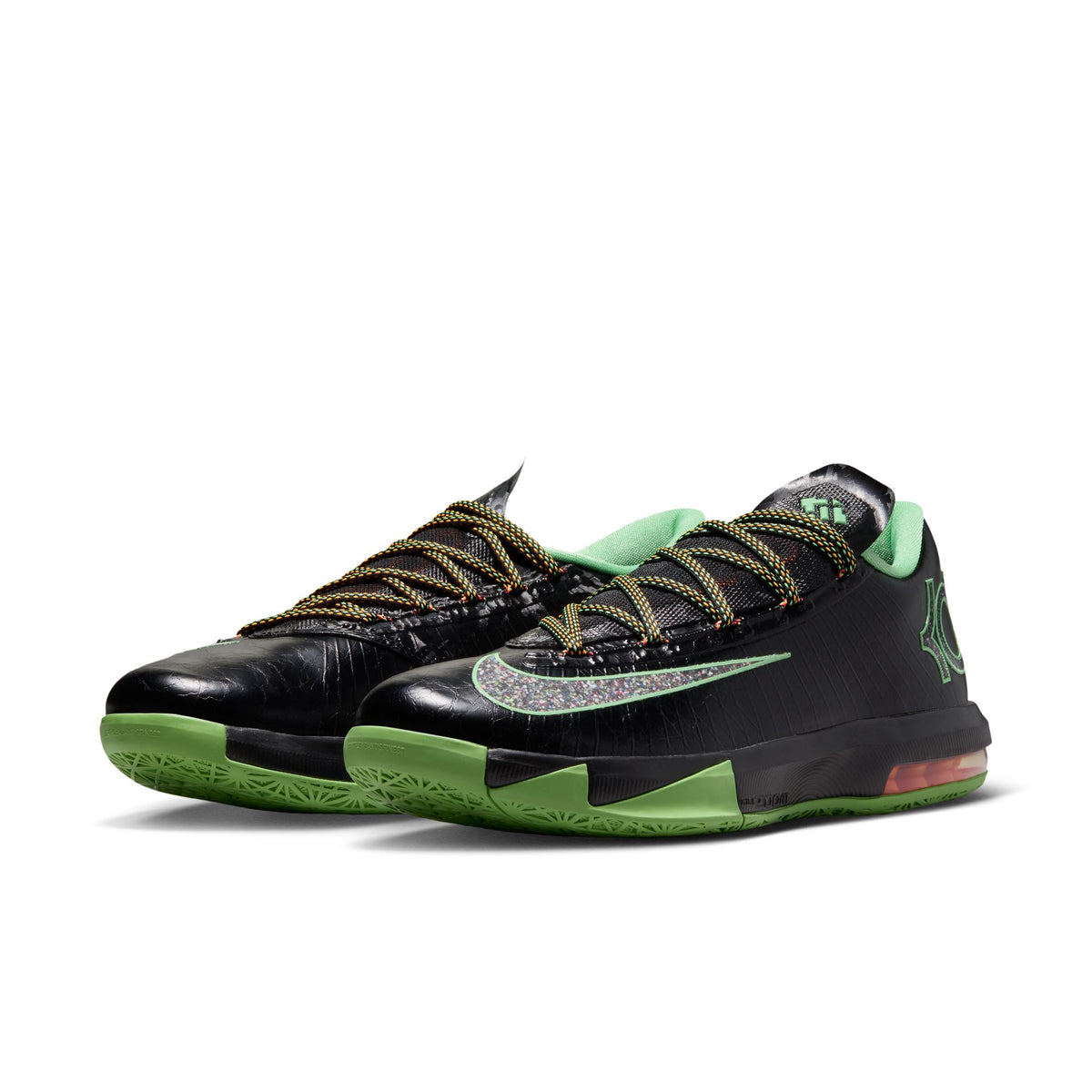 Nike KD 6 Black/Multi-Colour/Lt Lucid Green IH3582-001