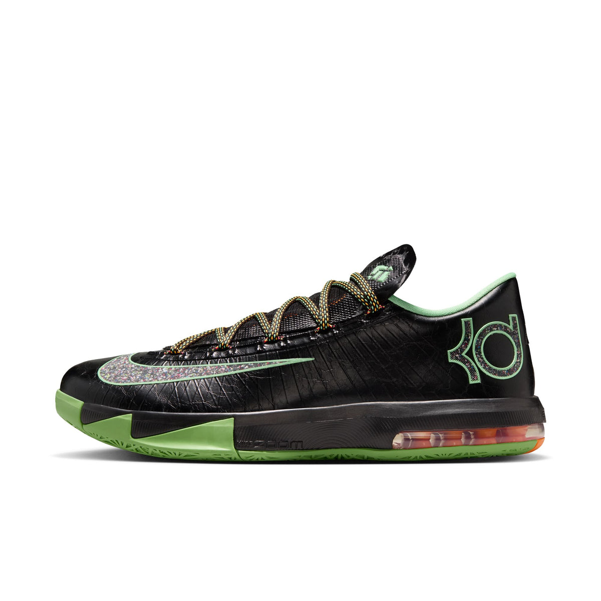 Nike KD 6 Black/Multi-Colour/Lt Lucid Green IH3582-001