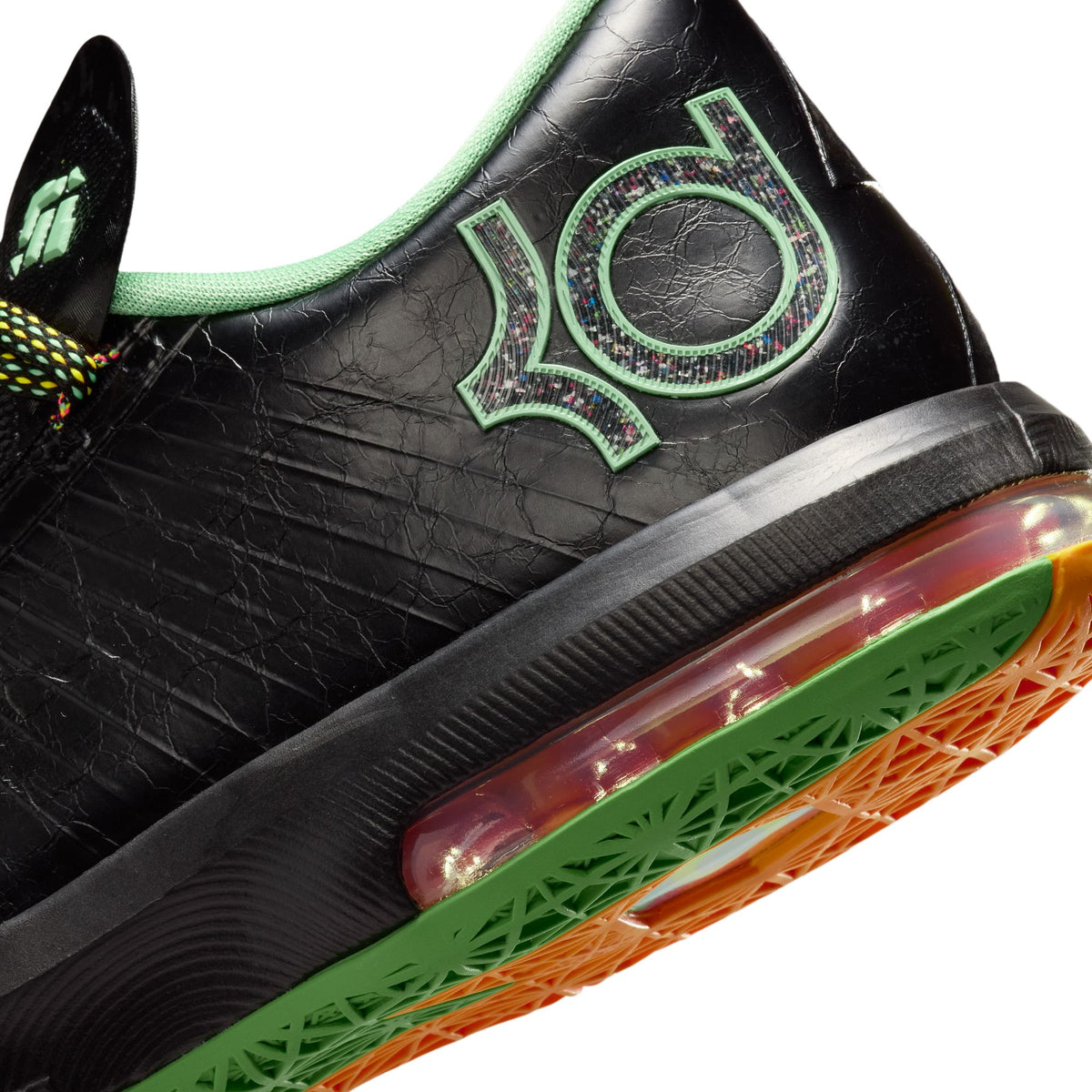 Nike KD 6 Black/Multi-Colour/Lt Lucid Green IH3582-001