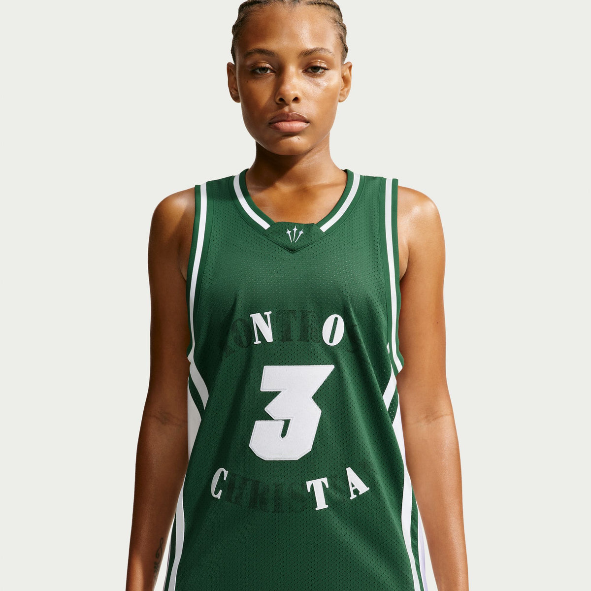 KD Basketball Jersey Gorge Green/White II0717-341