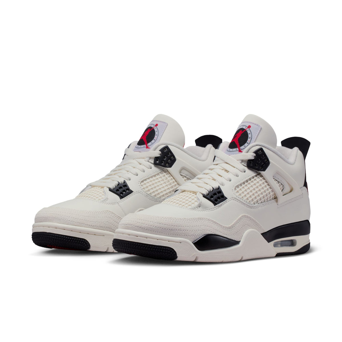Air Jordan 4 Retro "Flight Club" - Sail/Black/University Red IM4002-100