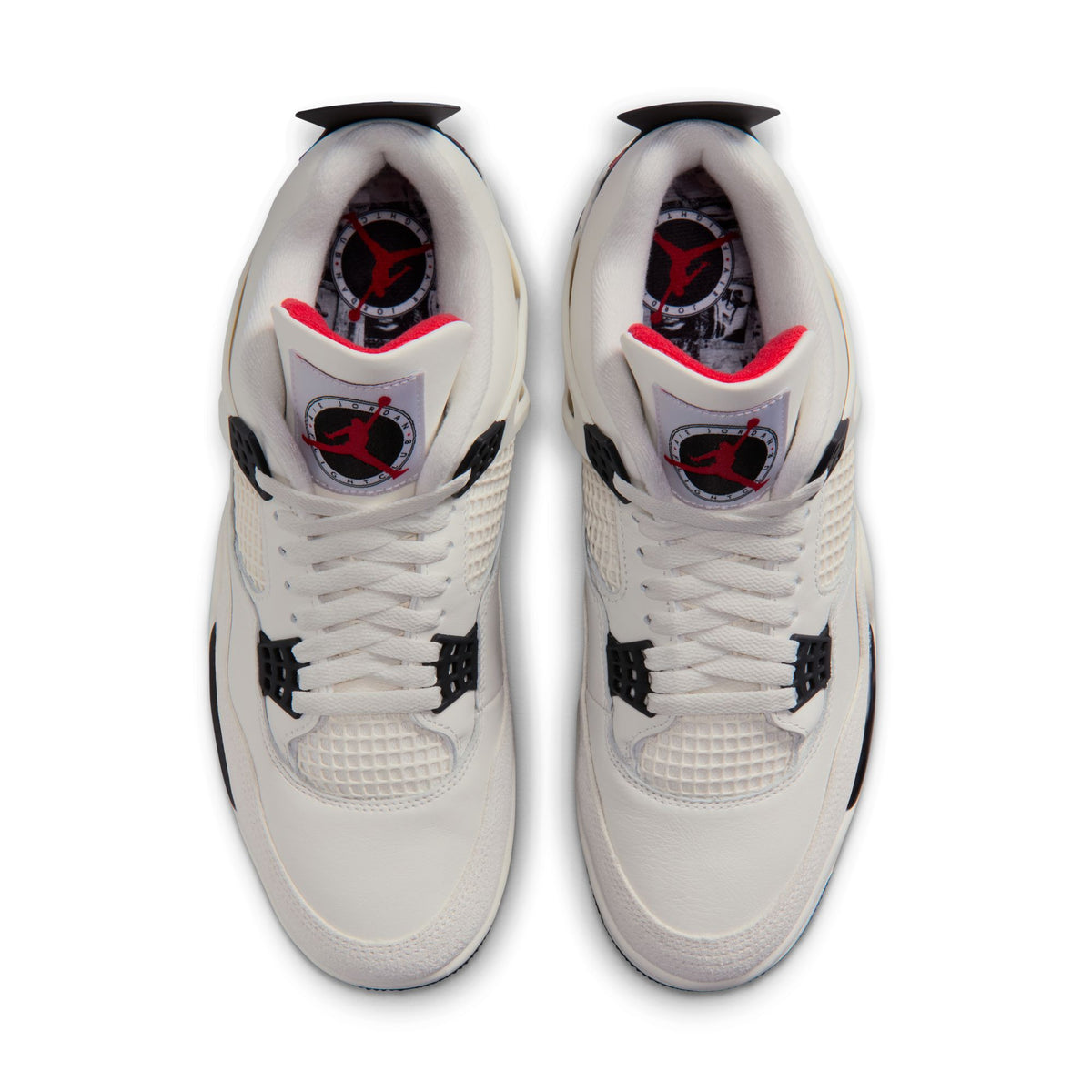 Air Jordan 4 Retro "Flight Club" - Sail/Black/University Red IM4002-100