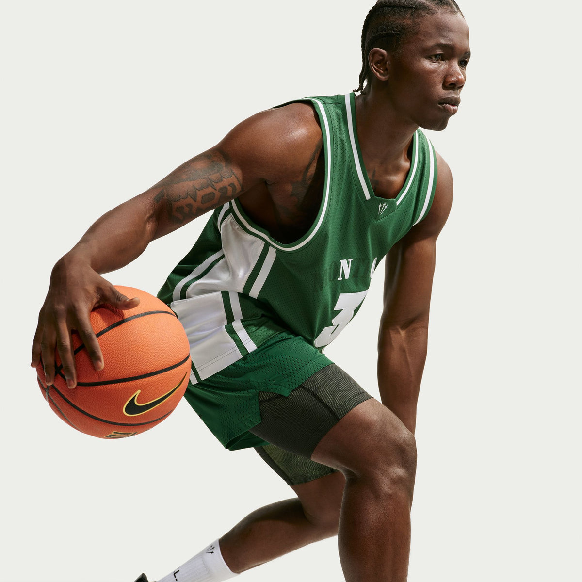 KD 2-IN-1 Shorts Gorge Green/Black IM4688-341 