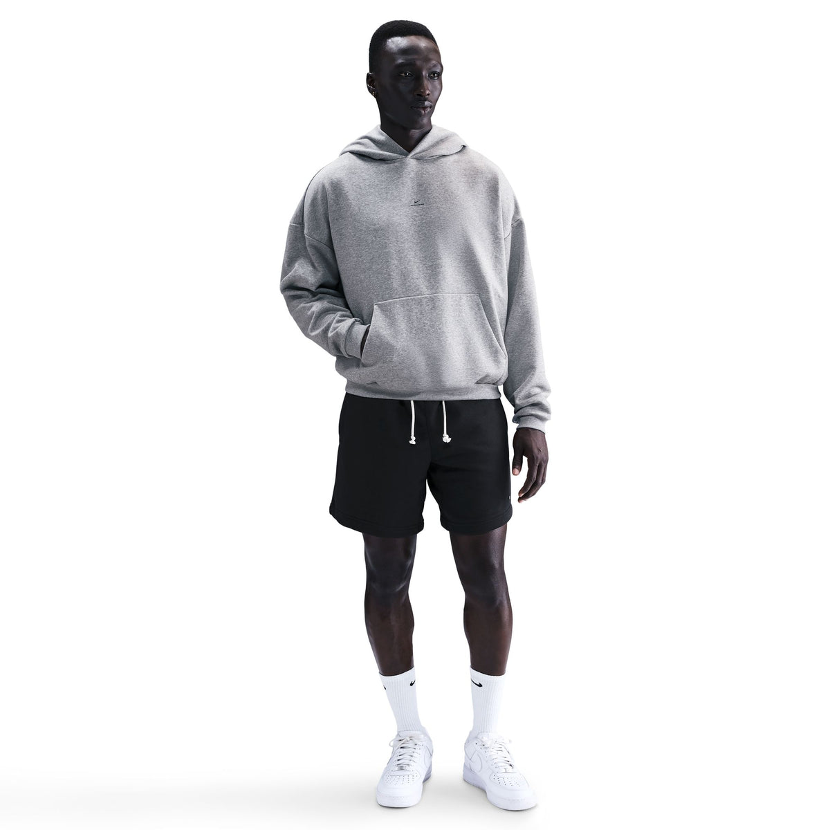 Standard Issue Therma-Fit Pullover Hoodie Dk Grey Heather/Black IM5918-063