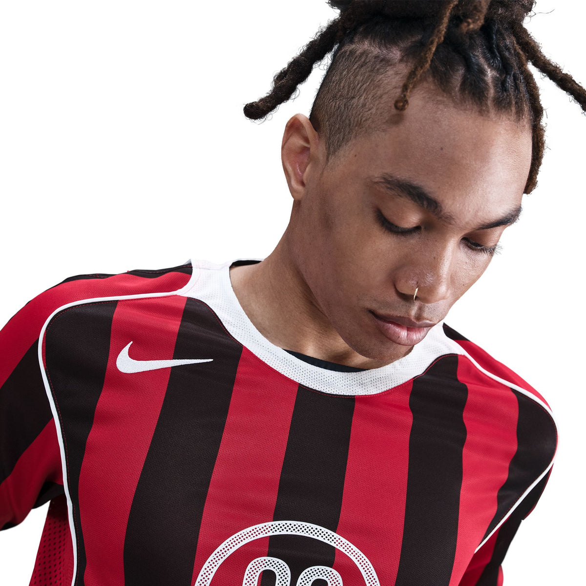 Nike Total 90 Dri-Fit Long-Sleeve Soccer Top Gym Red/White IM6313-687