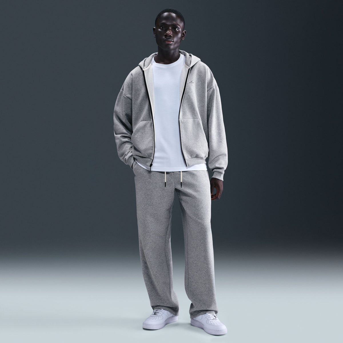 Standard Issue Therma-Fit Open-Hem Pants Dk Grey Heather/Black IM6333-063