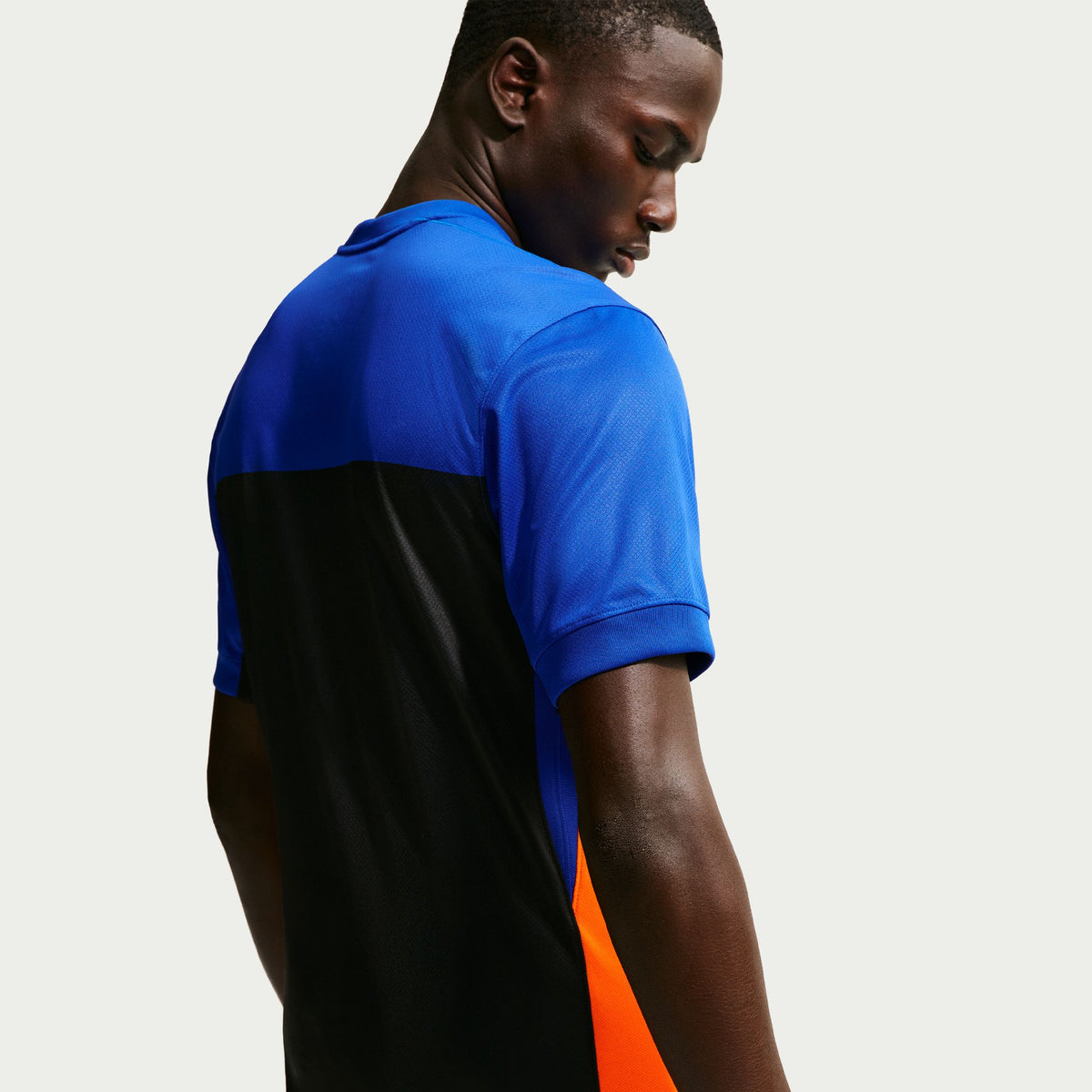 INTER Dri-Fit Short Sleeve Stad Jersey SE Hyper Blue/Black/Safety Orange IM6998-413