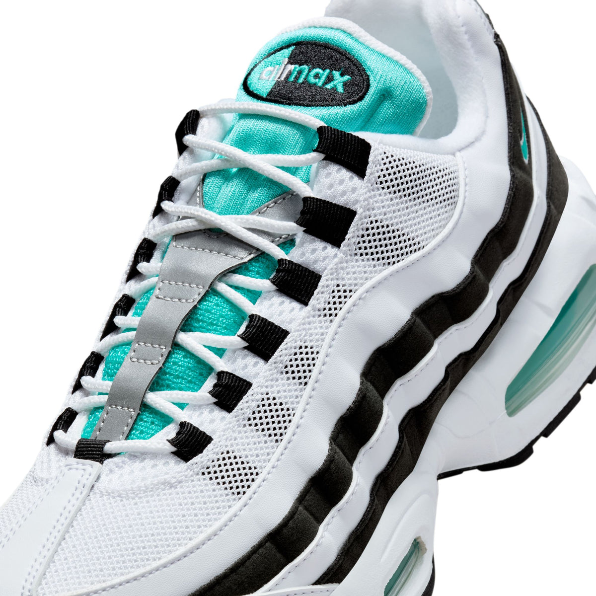 Nike Air Max 95 OG - White/Hyper Jade/Black/Metallic Silver