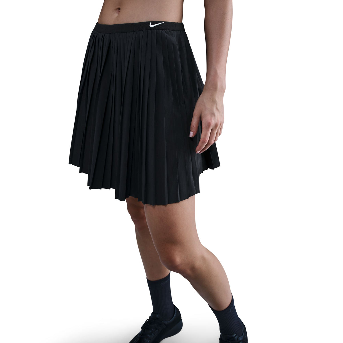 Nike W NSW Pleated Skirt Black/Sail IM7463-010