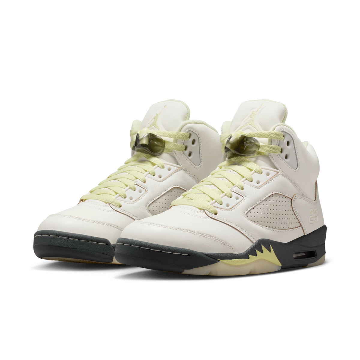 Air Jordan 5 Retro - Sail/Luminuous Green/Anthracite IM7592-130