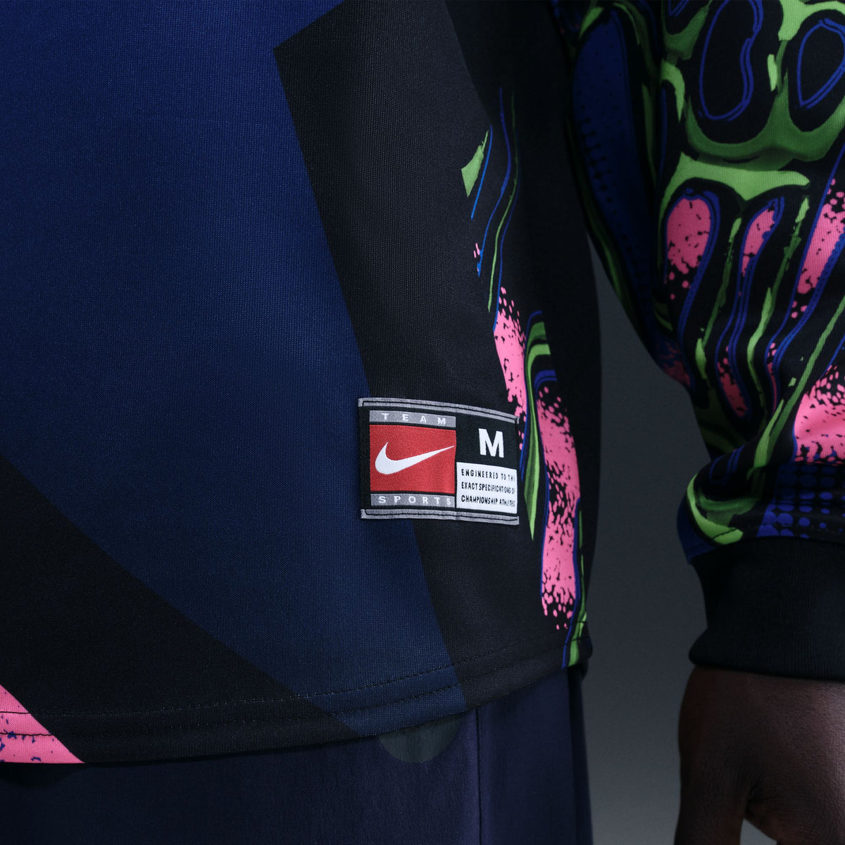 Nigeria Authentic Goalkeeper Jersey Black/Hyper Pink/White IO0782-010