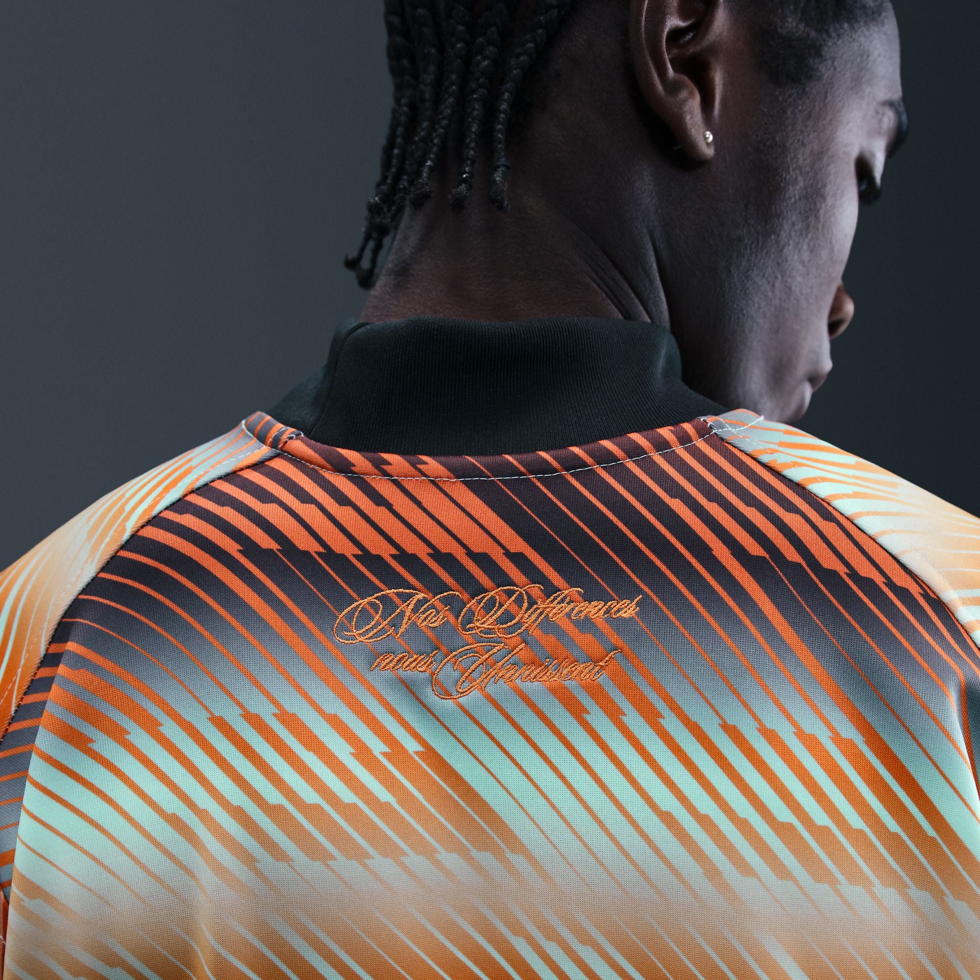 FFF Authetic Goalkeeper Jersey Black/Monarch/Metallic Copper