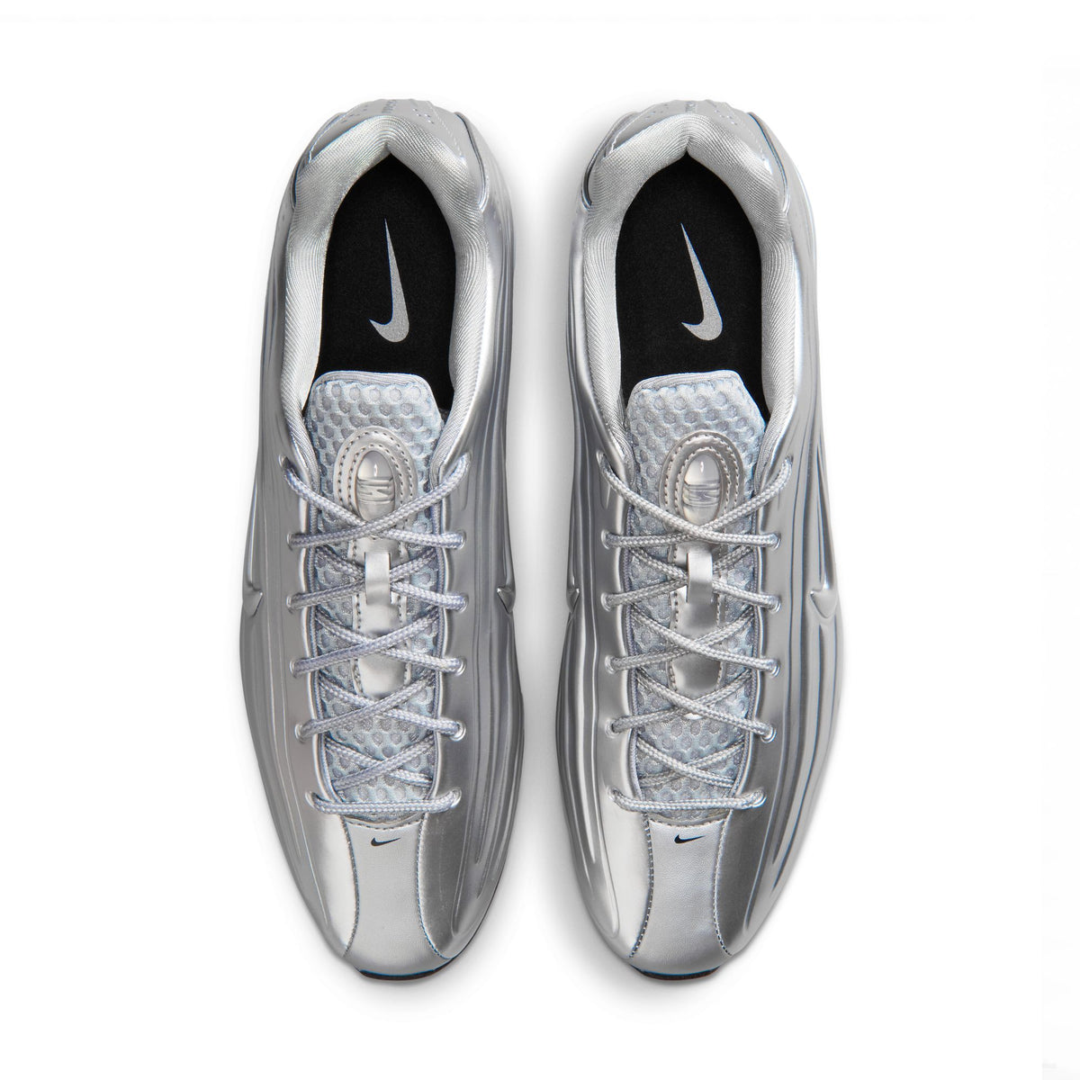 Nike Women's Shox Z Silver Metallic Silver/Black