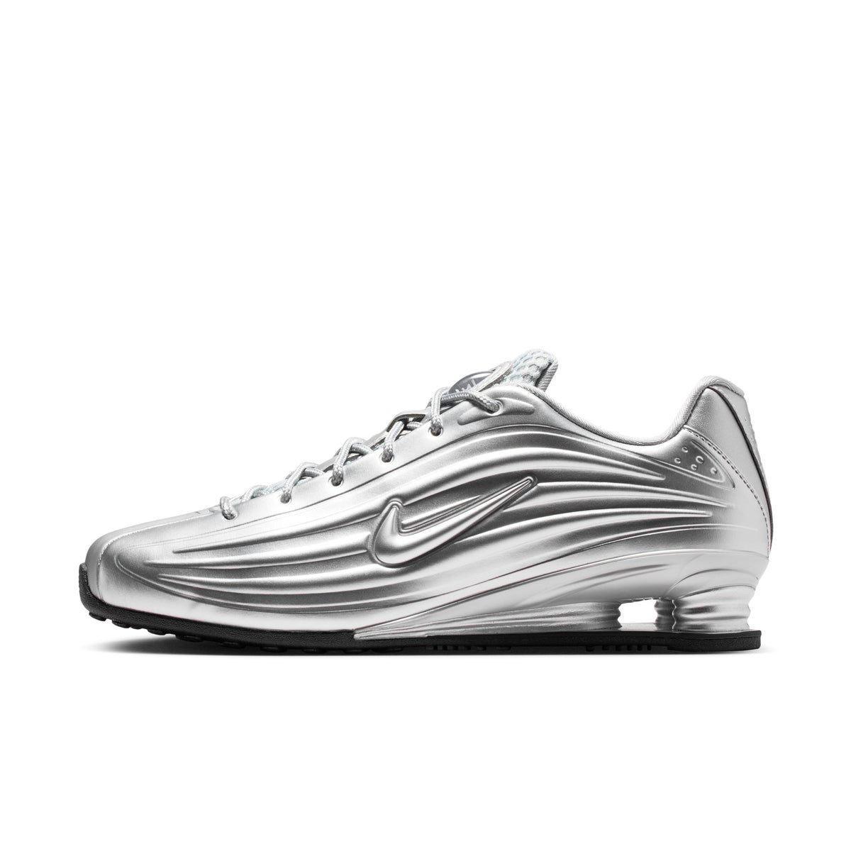 Nike Women's Shox Z Silver Metallic Silver/Black