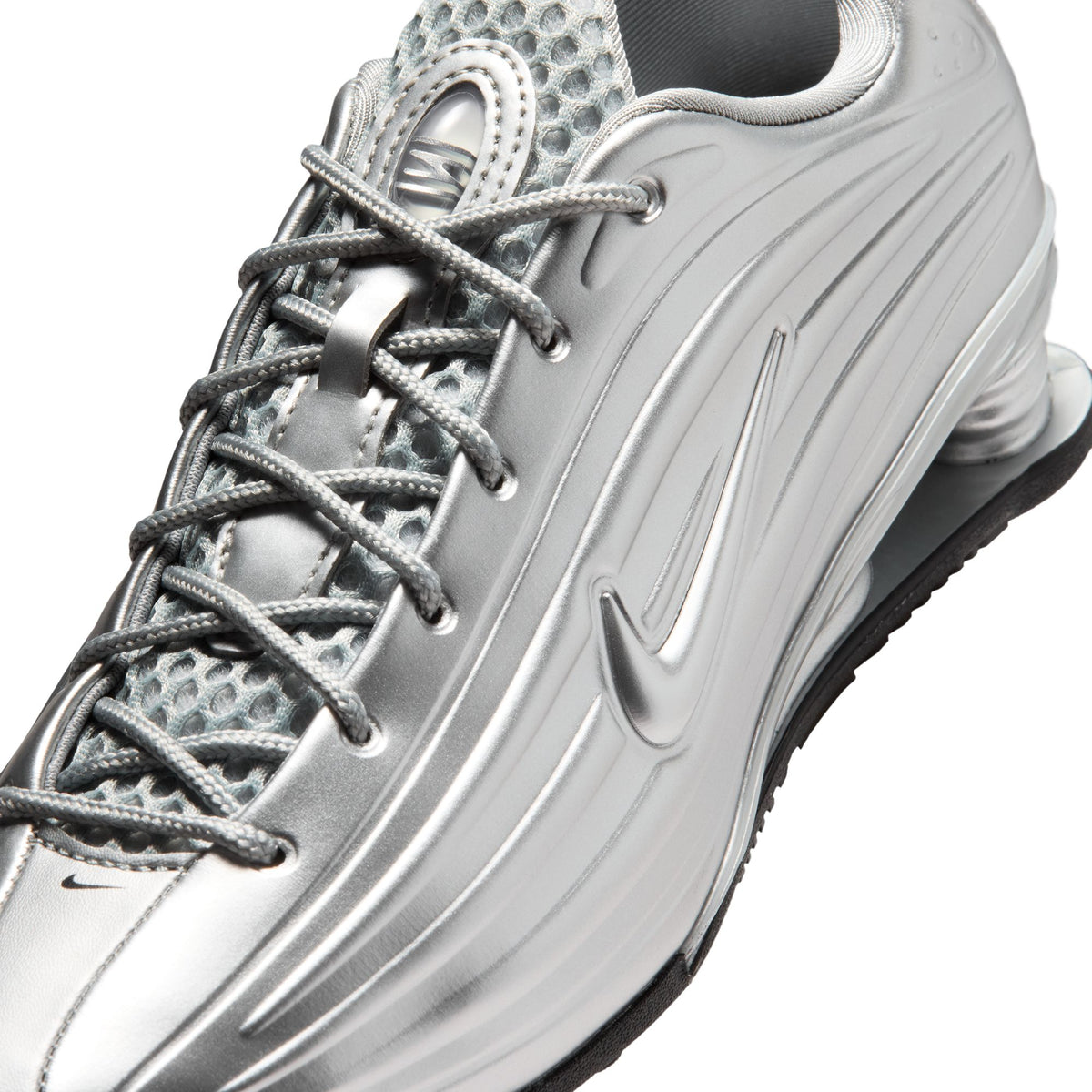 Nike Women's Shox Z Silver Metallic Silver/Black