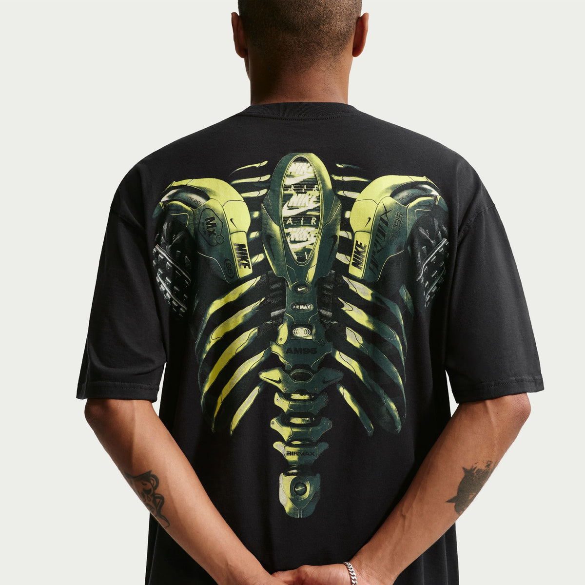 NSW MAX90 T-Shirt Black/Volt IQ1009-010
