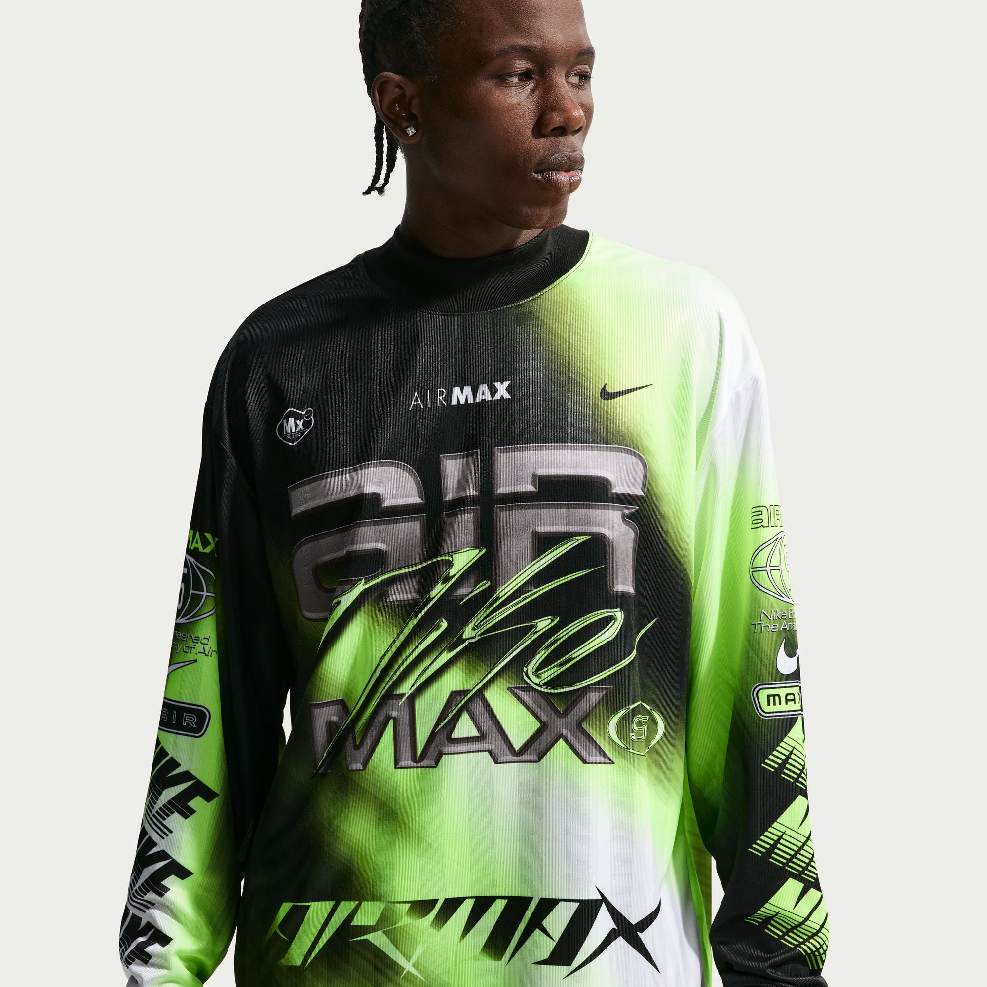 Culture of Football Dri-Fit Long-Sleeve Soccer Jersey - Volt