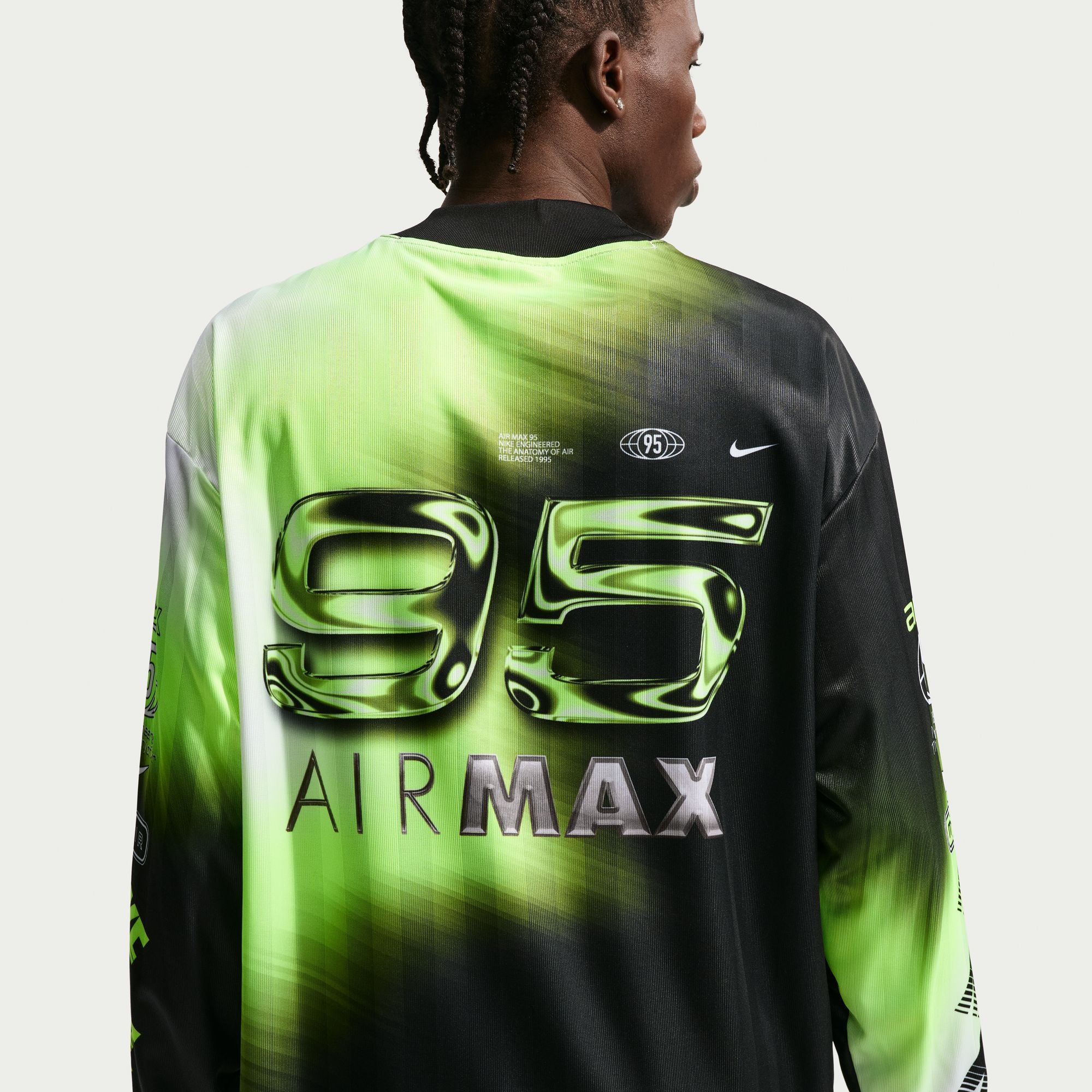 Culture of Football Dri-Fit Long-Sleeve Soccer Jersey - Volt