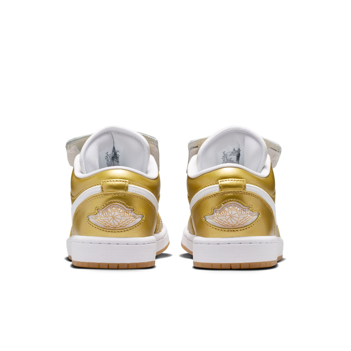W Air Jordan 1 Low Gold/White/Gum Yellow IR2304-703