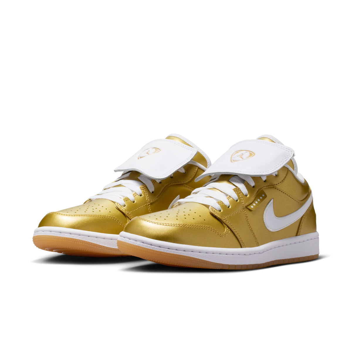 W Air Jordan 1 Low Gold/White/Gum Yellow IR2304-703
