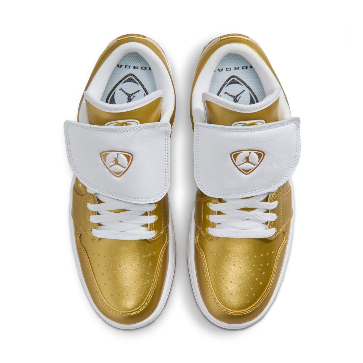 W Air Jordan 1 Low Gold/White/Gum Yellow IR2304-703
