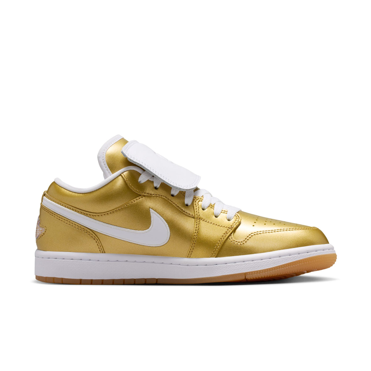 W Air Jordan 1 Low Gold/White/Gum Yellow IR2304-703