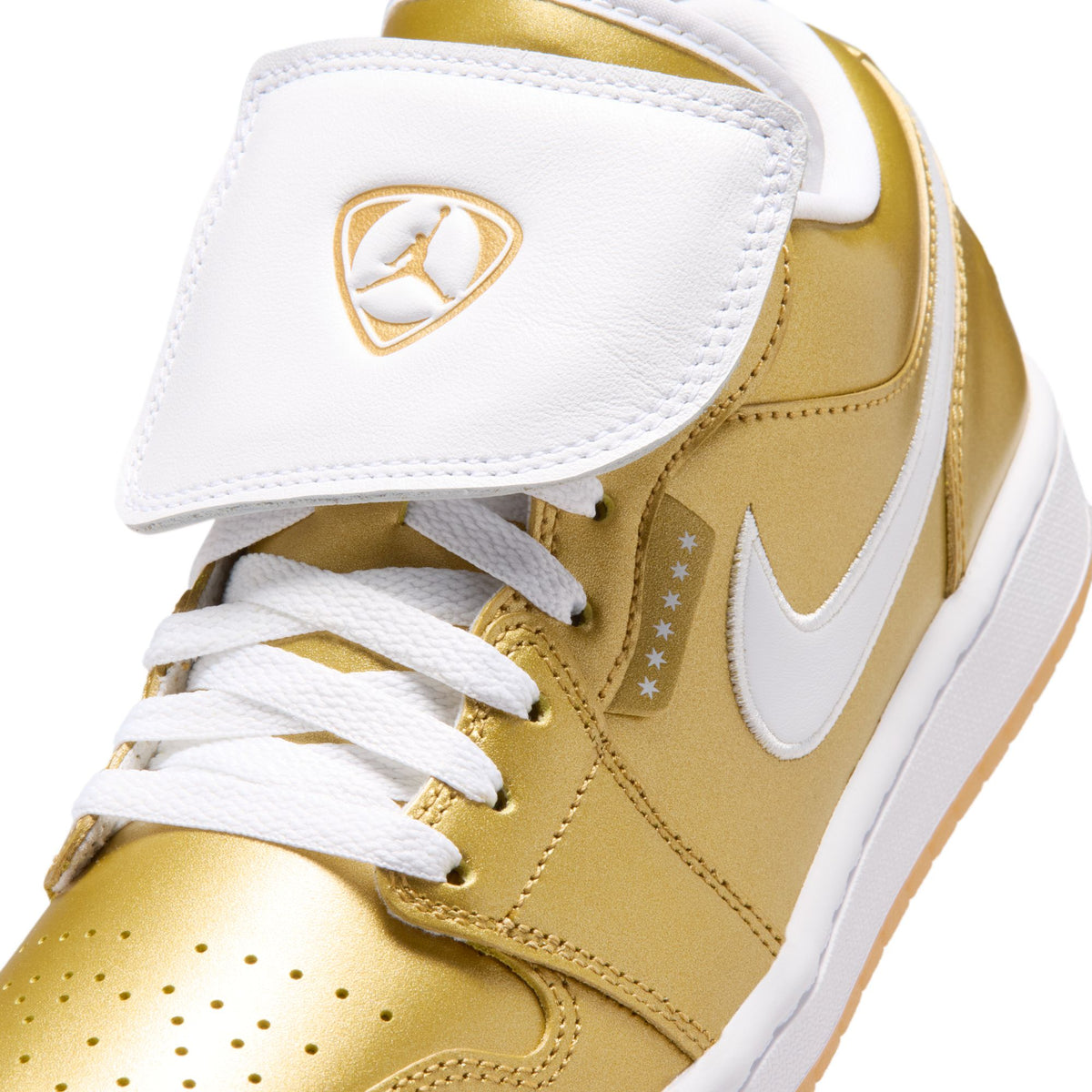W Air Jordan 1 Low Gold/White/Gum Yellow IR2304-703