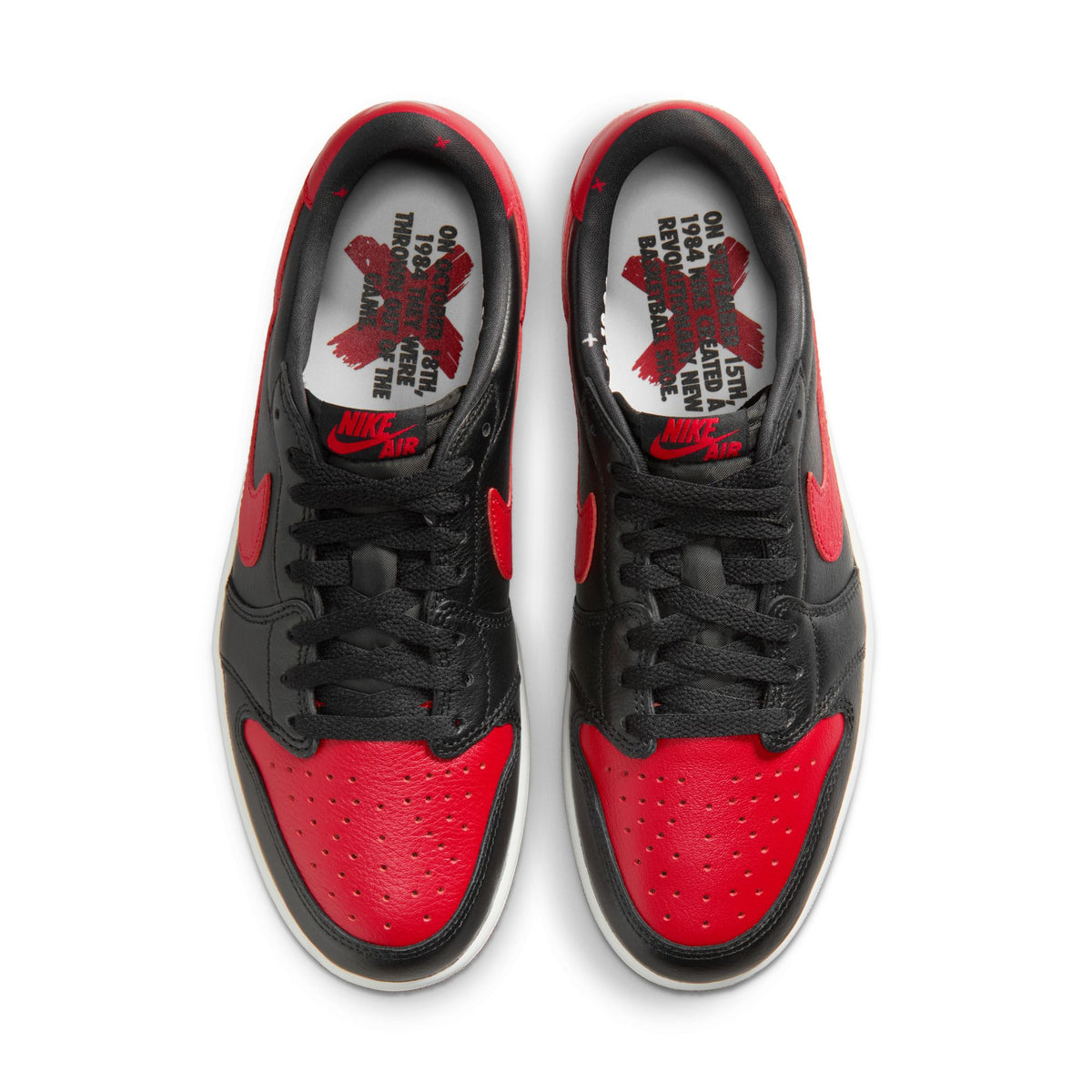 Air Jordan 1 Retro Low OG Black/Varsity Red/Summit White IW6276-001
