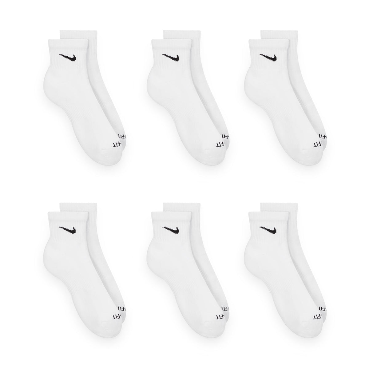 Nike Everyday Plus Cushioned Training Ankle Socks (6 Pairs) SX6899-100